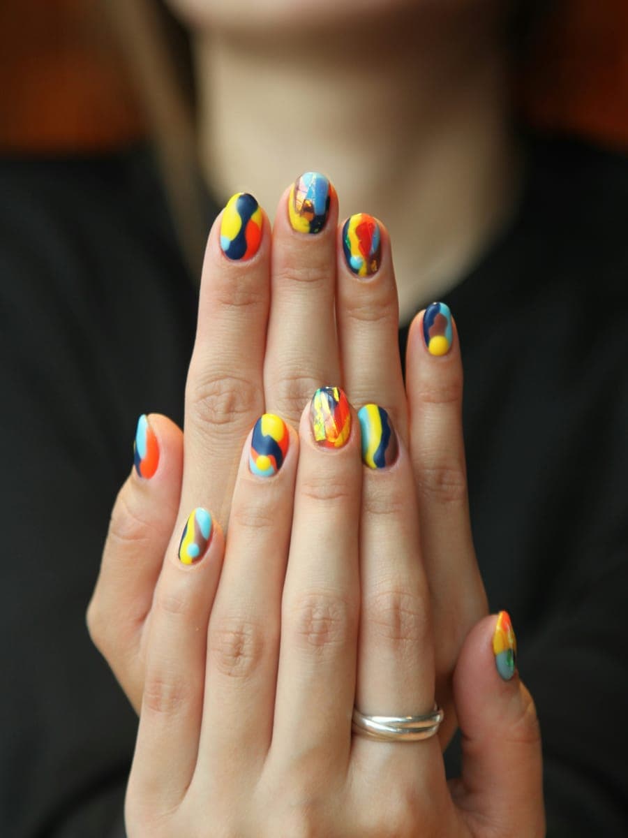 Customer photo of press-on nails