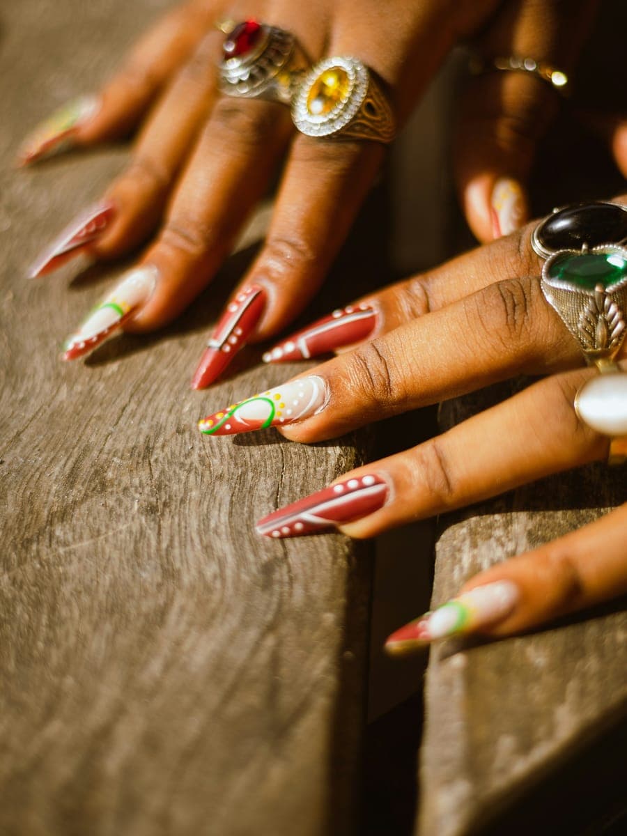 Customer photo of press-on nails