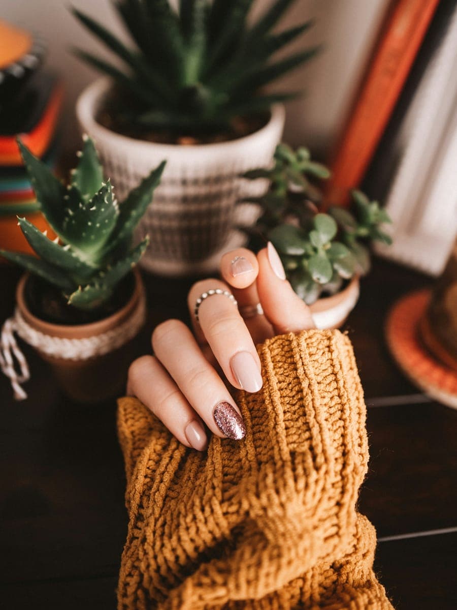 Customer photo of press-on nails